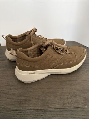 CLARKS Mens 8.5 Lehman Mix Max Cushion Lace Up Motion Tread Sneaker